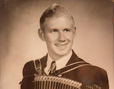 Eddie with Frankie Yankovic